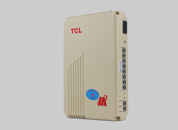 TCL 208BK 2进8出集团程控电话交换机2外线8分机