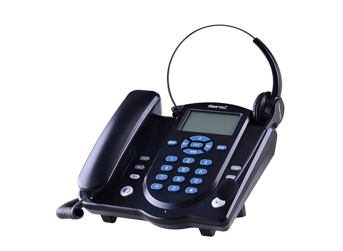 Hion/北恩 DT40呼叫中心话务员耳麦 耳机电话机